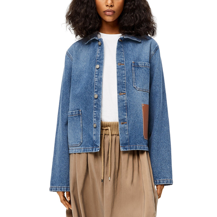 Джинсовая куртка женская синяя Loewe, Синий, Джинсовая куртка женская синяя Loewe
Джинсовая куртка женская синяя Loewe, Синий, Джинсовая куртка женская синяя Loewe