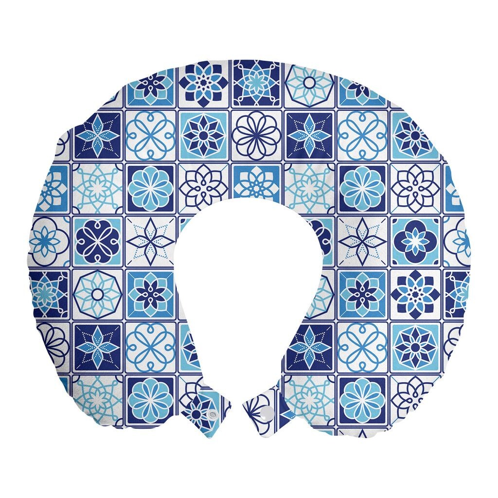 ABAKUHAUS Azulejo дорожная подушка для шеи, квадраты с цветочным мотивом, дорожная вещь из пенопласта для самолета и автомобиля, 30x30 см, темно-голубой
ABAKUHAUS Azulejo дорожная подушка для шеи, квадраты с цветочным мотивом, дорожная вещь из пенопласта для самолета и автомобиля, 30x30 см, темно-голубой