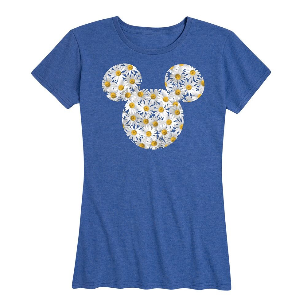 Женская футболка с рисунком ромашек Disney's Mickey Mouse, цвет Heather Royal Blue
Женская футболка с рисунком ромашек Disney's Mickey Mouse, цвет Heather Royal Blue