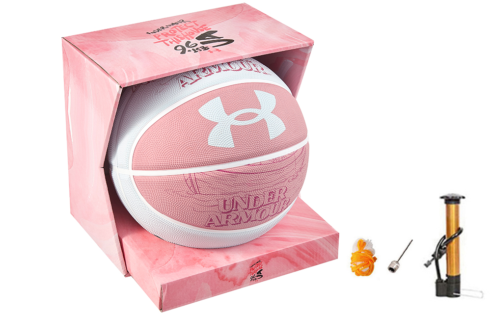 Under Armour Баскетбольный мяч China Rubber Basketball Fresh Pink Size 7 Training Competition Unisex
Under Armour Баскетбольный мяч China Rubber Basketball Fresh Pink Size 7 Training Competition Unisex
