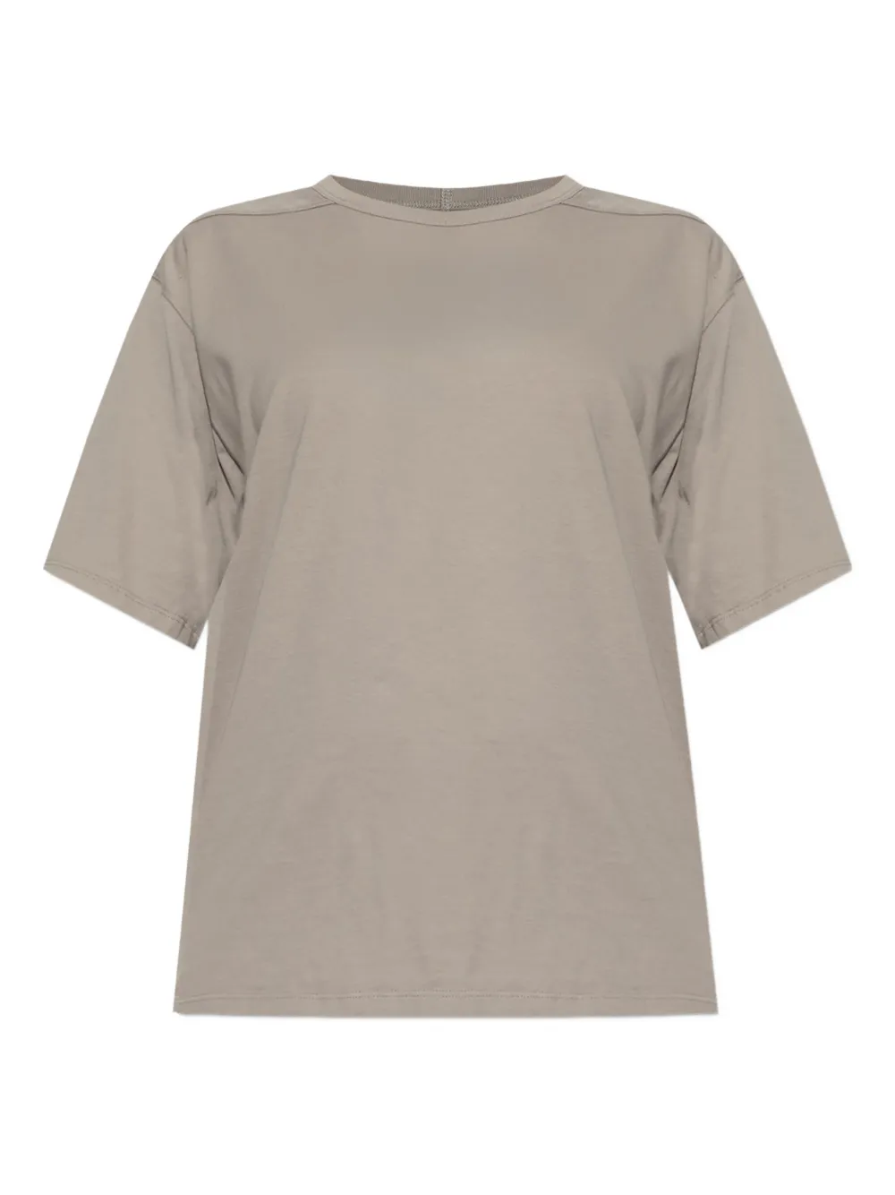 Хлопковая футболка с коротким рукавом Rick Owens, нейтральный
Хлопковая футболка с коротким рукавом Rick Owens, нейтральный