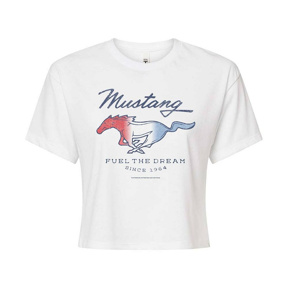 Укороченная футболка Ford Mustang Fuel The Dream 1964 для юниоров Licensed Character, белый
Укороченная футболка Ford Mustang Fuel The Dream 1964 для юниоров Licensed Character, белый