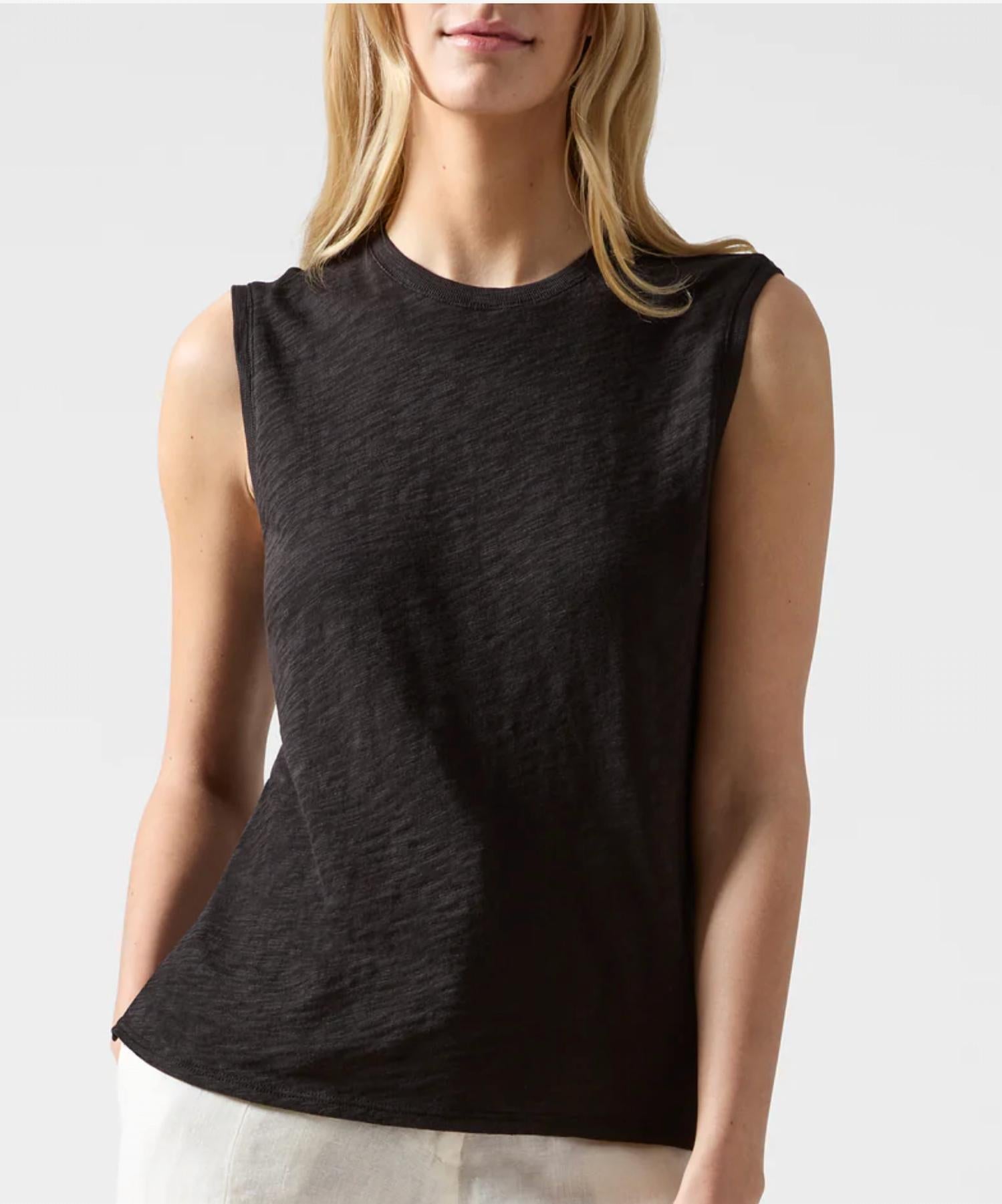 Женская футболка-рубашка для школьников без рукавов, черная ATM
Женская футболка-рубашка для школьников без рукавов, черная ATM