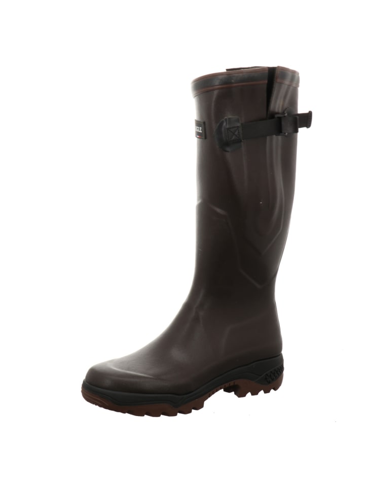 Коричневые резиновые сапоги AIGLE
Коричневые резиновые сапоги AIGLE