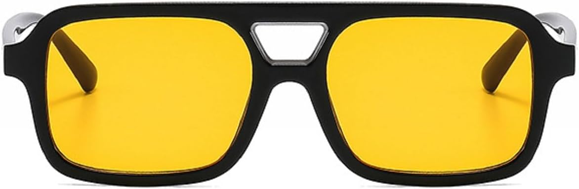 Квадратные солнцезащитные очки для женщин, модные градиентные оттенки, защита от УФ-излучения UV400, мужские панк-очки, сине-зеленые солнцезащитные очки 3914 Melrose, Black Yellow
Квадратные солнцезащитные очки для женщин, модные градиентные оттенки, защита от УФ-излучения UV400, мужские панк-очки, сине-зеленые солнцезащитные очки 3914 Melrose, Black Yellow