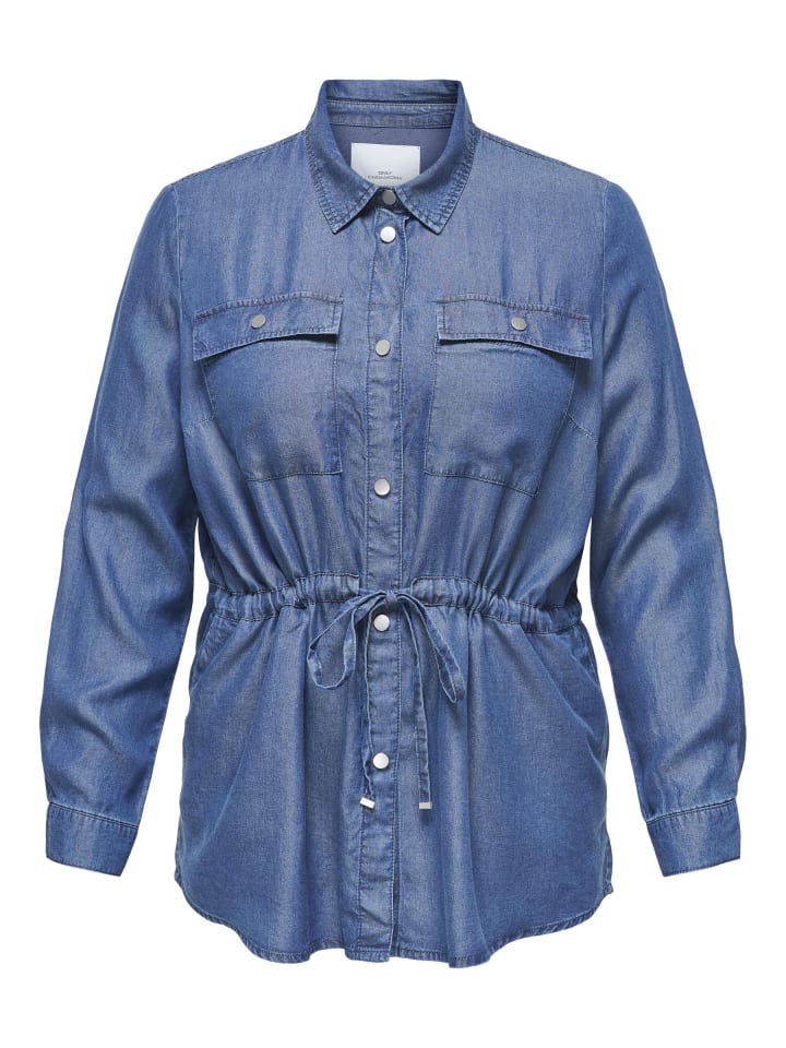 Куртка ONLY Carmakoma, Средне-синий деним
Куртка ONLY Carmakoma, Средне-синий деним