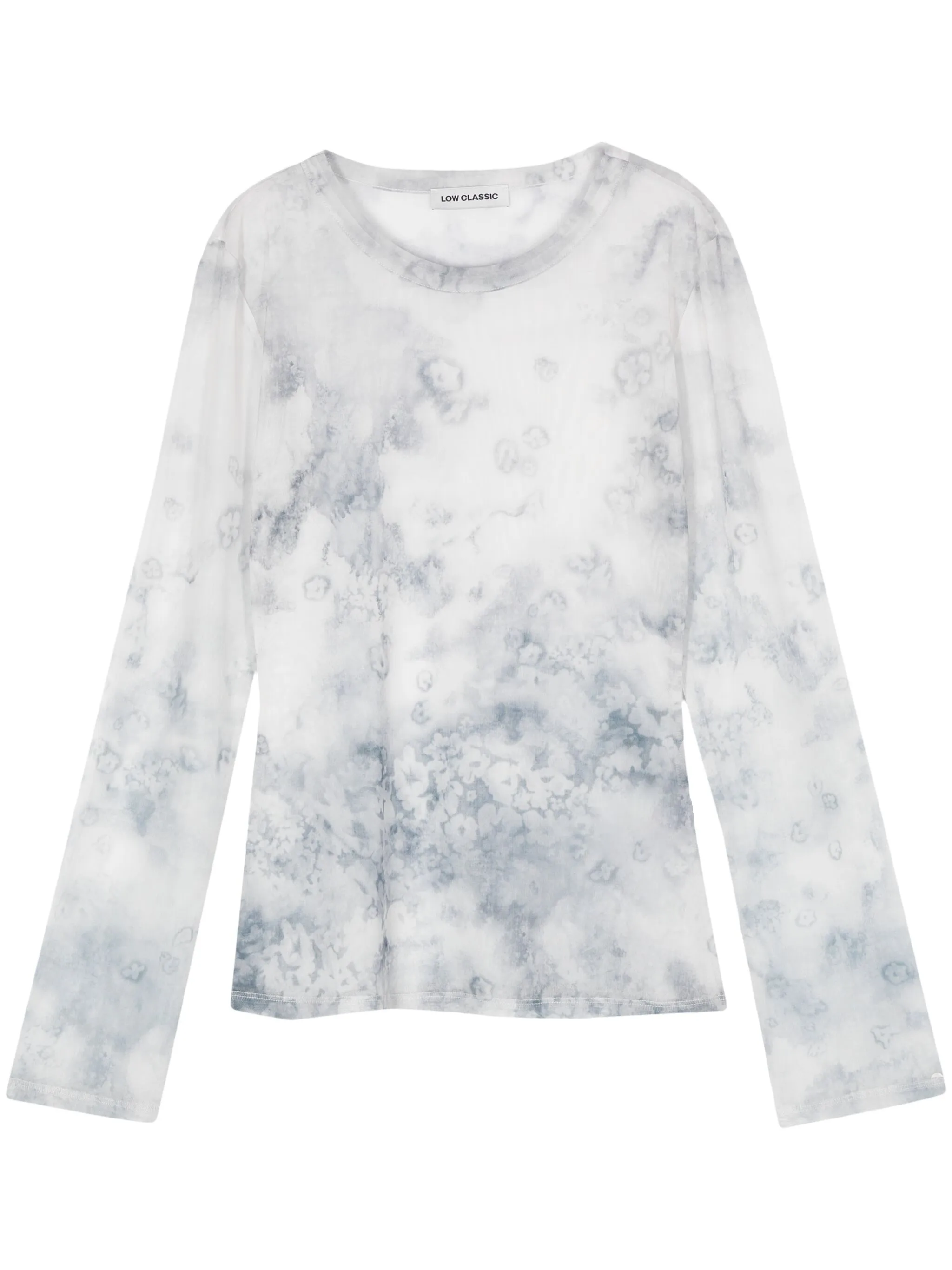 Топ с абстрактным принтом Low Classic, серый
Топ с абстрактным принтом Low Classic, серый