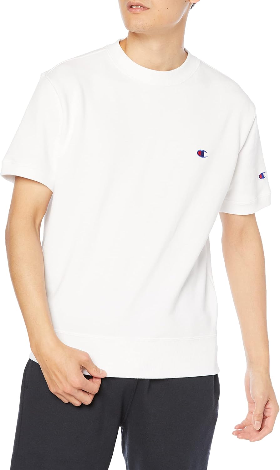 Мужская толстовка Champion C3-X013 с коротким рукавом и круглым вырезом, короткий рукав, толстовка с круглым вырезом, короткий рукав, короткий рукав, флисовая подкладка, хлопок, США, белый
Мужская толстовка Champion C3-X013 с коротким рукавом и круглым вырезом, короткий рукав, толстовка с круглым вырезом, короткий рукав, короткий рукав, флисовая подкладка, хлопок, США, белый