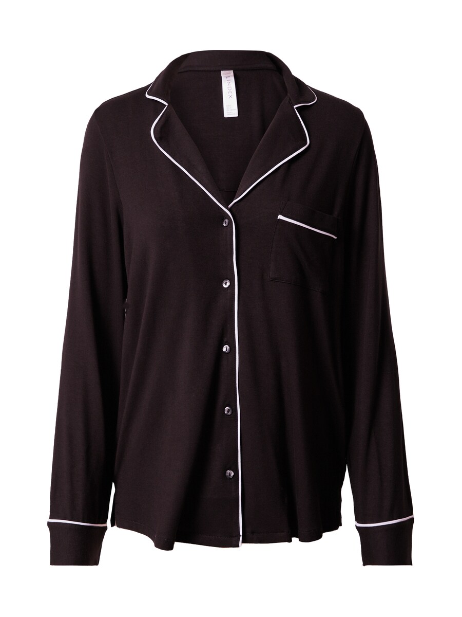 Пижамная рубашка Lindex, черный
Пижамная рубашка Lindex, черный