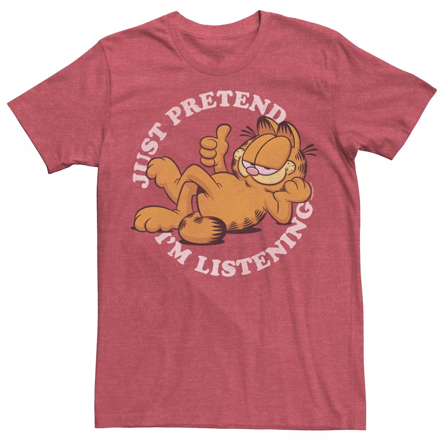Мужская футболка с надписью Garfield Not Listening Licensed Character
Мужская футболка с надписью Garfield Not Listening Licensed Character