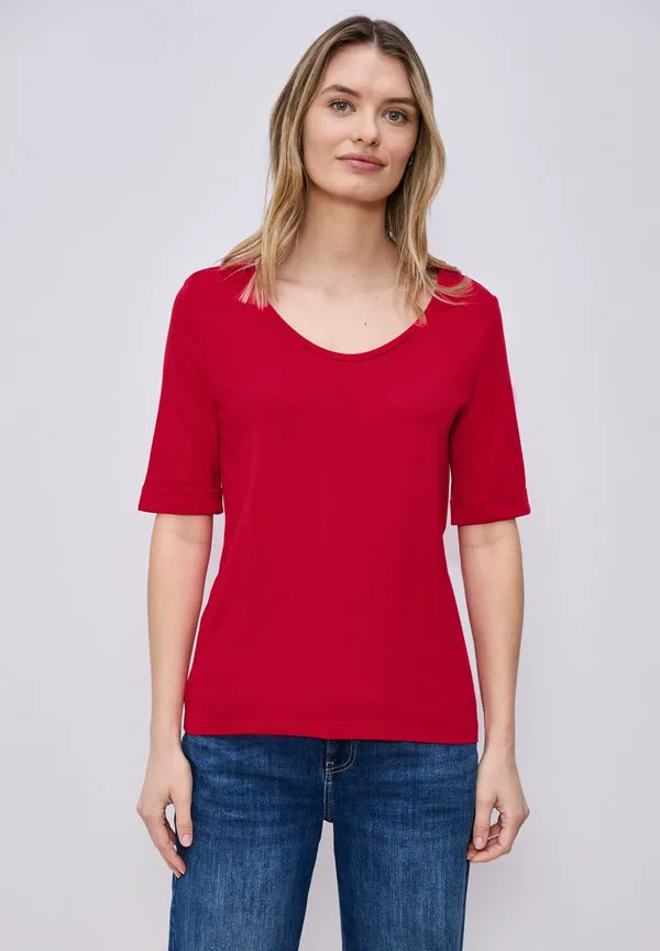 Футболка mit turnup basic Street One, Rot
Футболка mit turnup basic Street One, Rot