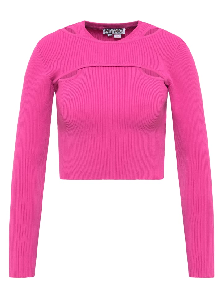 Женский вязаный свитер розового цвета myMO ATHLSR
Женский вязаный свитер розового цвета myMO ATHLSR