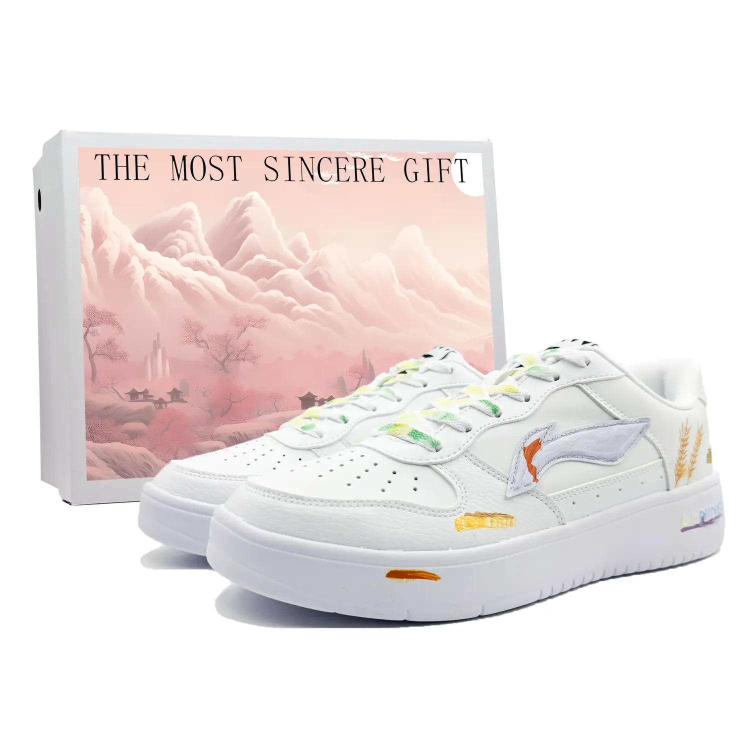 LINING Кроссовки для скейтбординга Pontoon Boats, нескользящие, износостойкие, дышащие, с низким верхом, мужские, желтые и белые
LINING Кроссовки для скейтбординга Pontoon Boats, нескользящие, износостойкие, дышащие, с низким верхом, мужские, желтые и белые