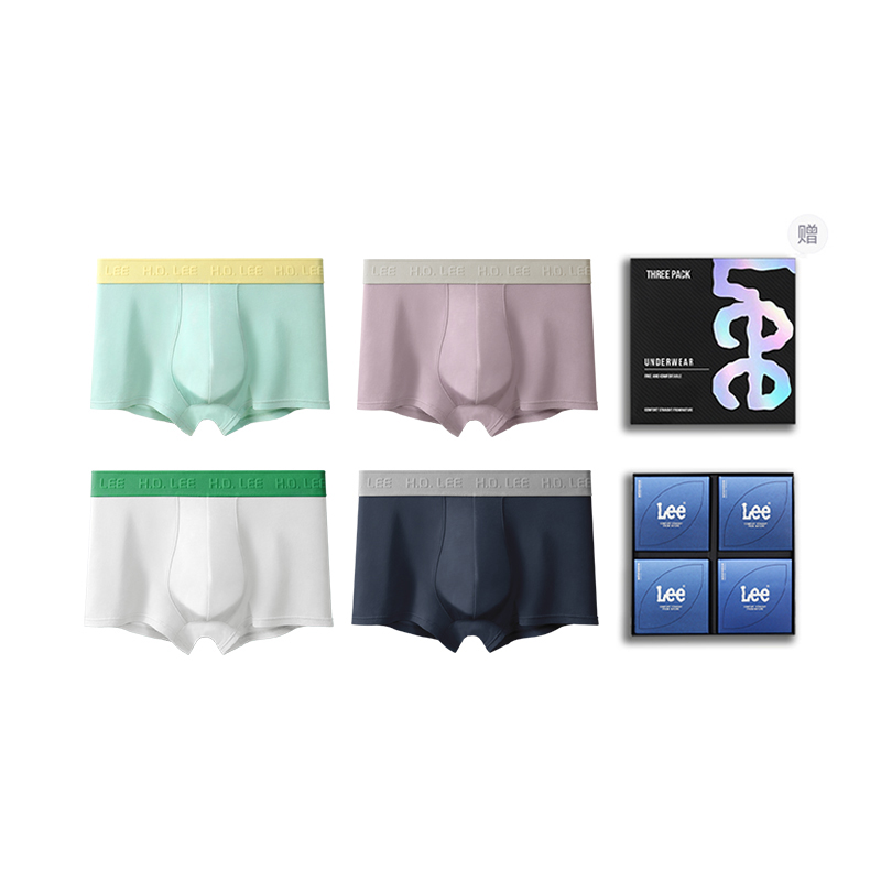 Lee Подарочный набор мужского белья бокс 4 шт
Lee Подарочный набор мужского белья бокс 4 шт