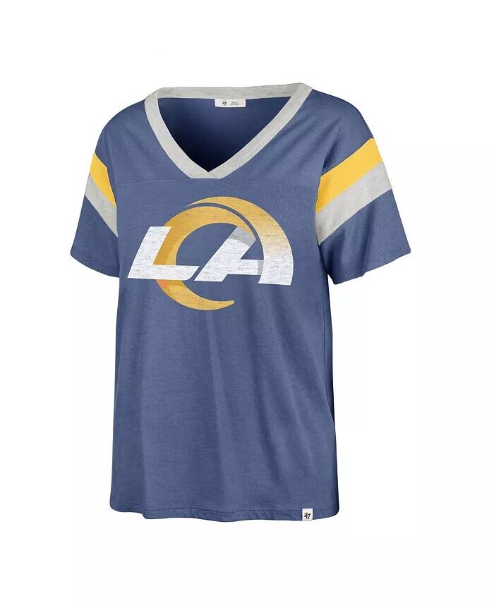 Женская футболка Royal Distressed Los Angeles Rams Phoenix с V-образным вырезом '47 Brand
Женская футболка Royal Distressed Los Angeles Rams Phoenix с V-образным вырезом '47 Brand