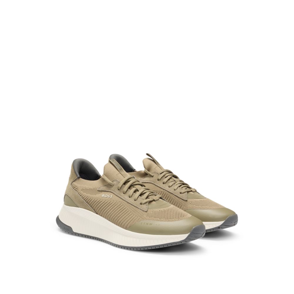 TTNM EVO кроссовки с вязаным верхом BOSS, светло-зеленый
TTNM EVO кроссовки с вязаным верхом BOSS, светло-зеленый