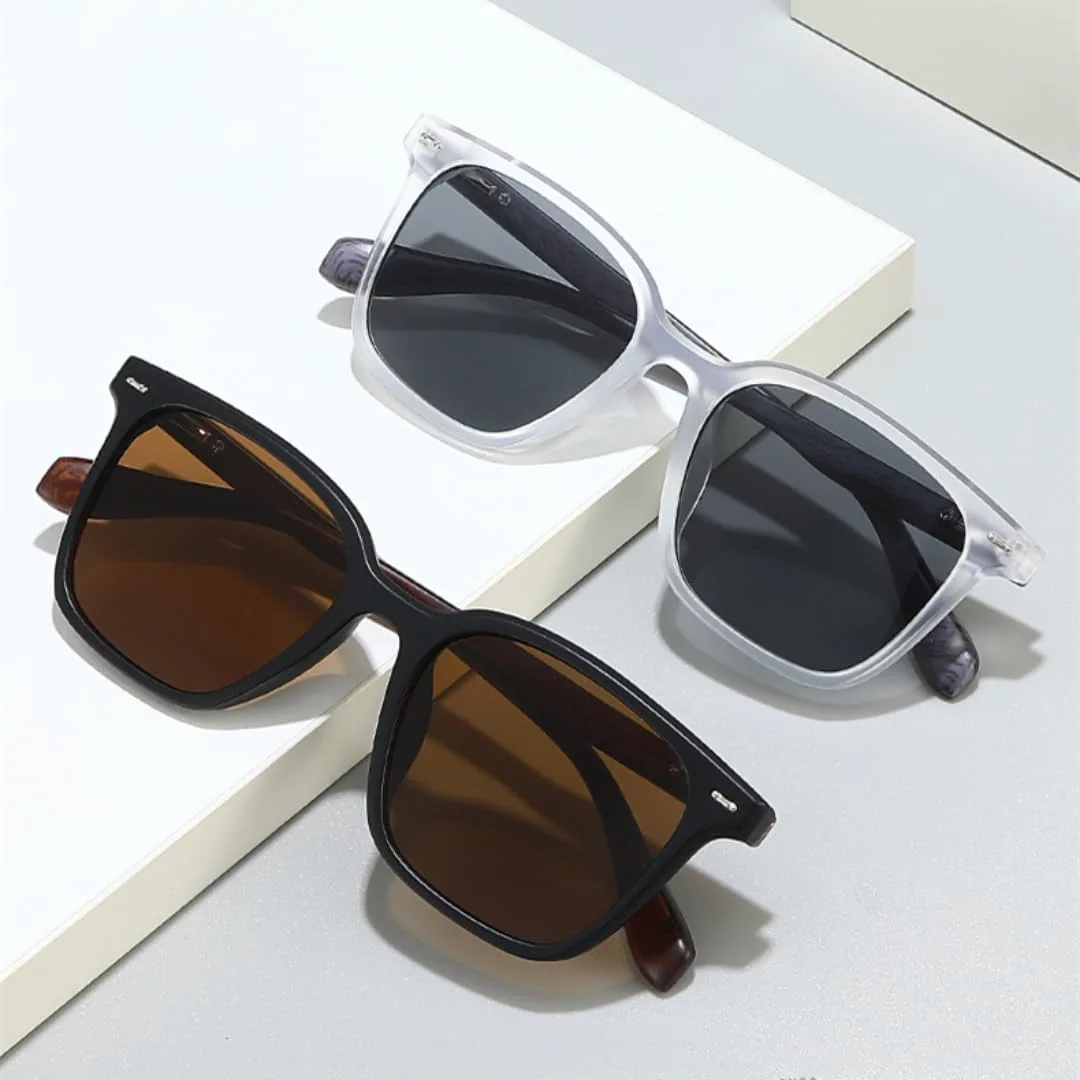 Модные солнцезащитные очки для мужчин и женщин с отделкой под дерево и заклепками, стильные, с защитой от УФ-излучения UV400, в винтажном стиле TVTBBVV, 7575-c3
Модные солнцезащитные очки для мужчин и женщин с отделкой под дерево и заклепками, стильные, с защитой от УФ-излучения UV400, в винтажном стиле TVTBBVV, 7575-c3