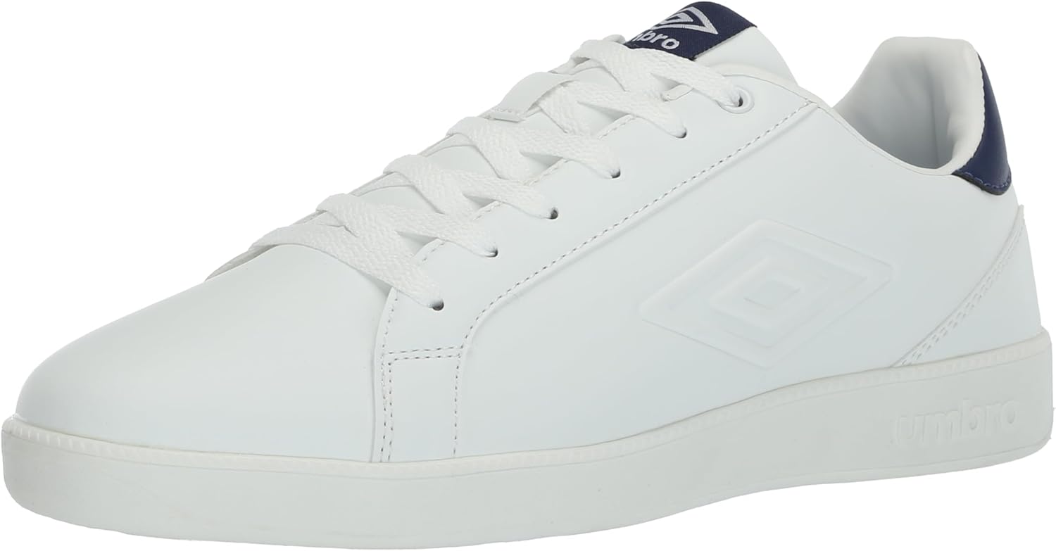 Кроссовки Umbro Mens Bourghton III, белый/синий/темно-синий
Кроссовки Umbro Mens Bourghton III, белый/синий/темно-синий