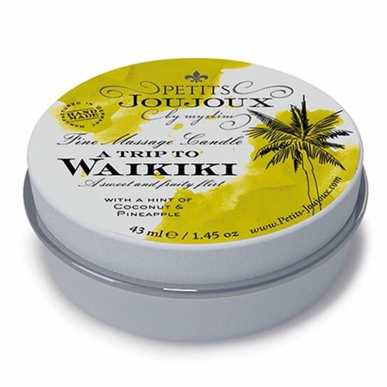 Массажная свеча - Массажная свеча Petits Joujoux Waikiki 33 грамма, Inna marka
Массажная свеча - Массажная свеча Petits Joujoux Waikiki 33 грамма, Inna marka