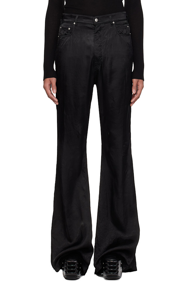 Брюки-Клеш Temple Bolan Rick Owens, черный
Брюки-Клеш Temple Bolan Rick Owens, черный