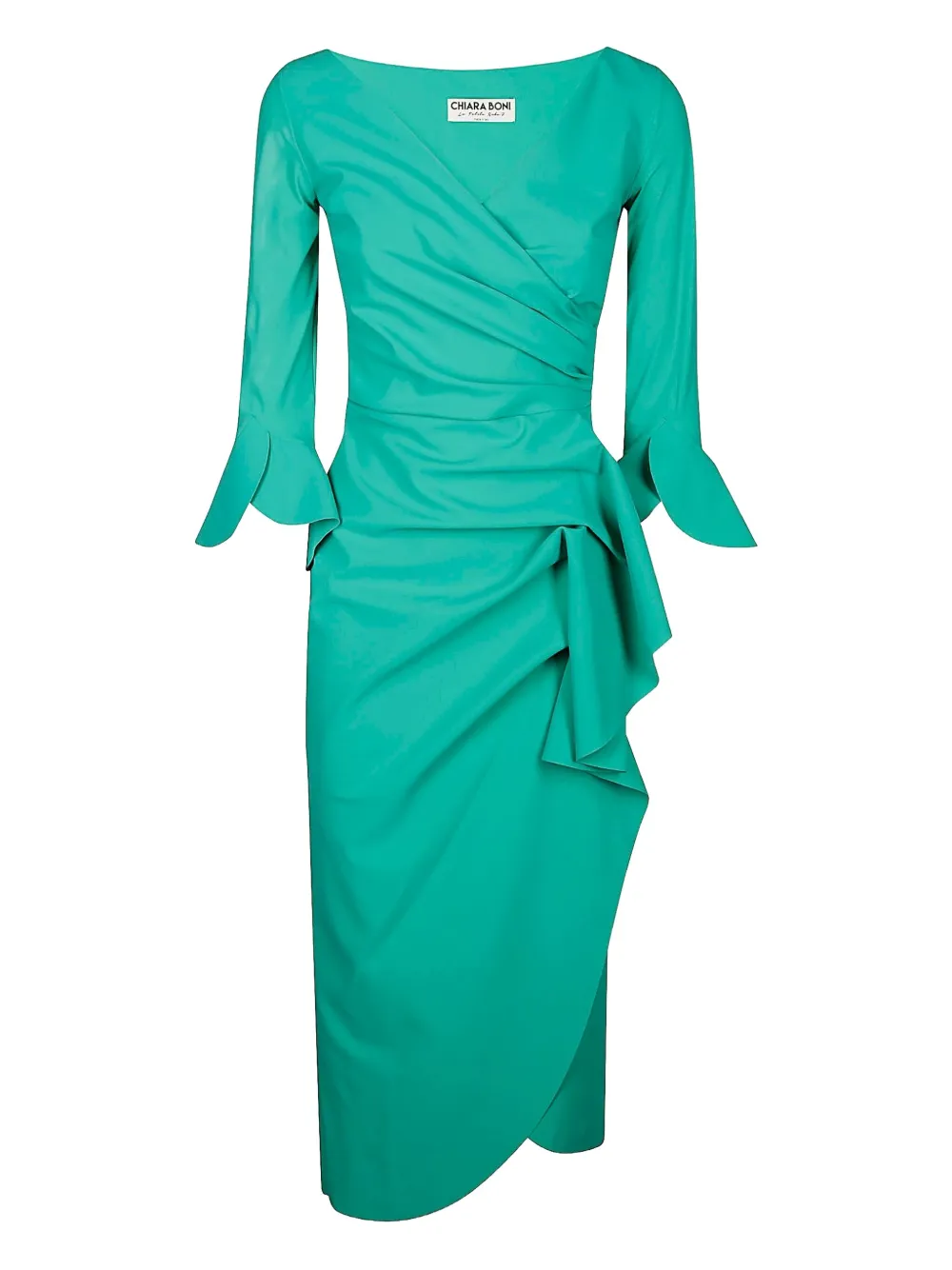 Платье миди с оборками Chiara Boni La Petite Robe, зеленый
Платье миди с оборками Chiara Boni La Petite Robe, зеленый