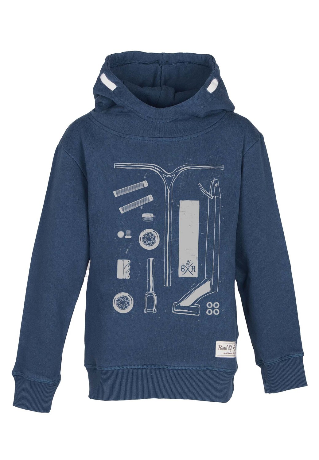 Пуловер Band of Rascals Kapuzen Scooter Parts, синий
Пуловер Band of Rascals Kapuzen Scooter Parts, синий