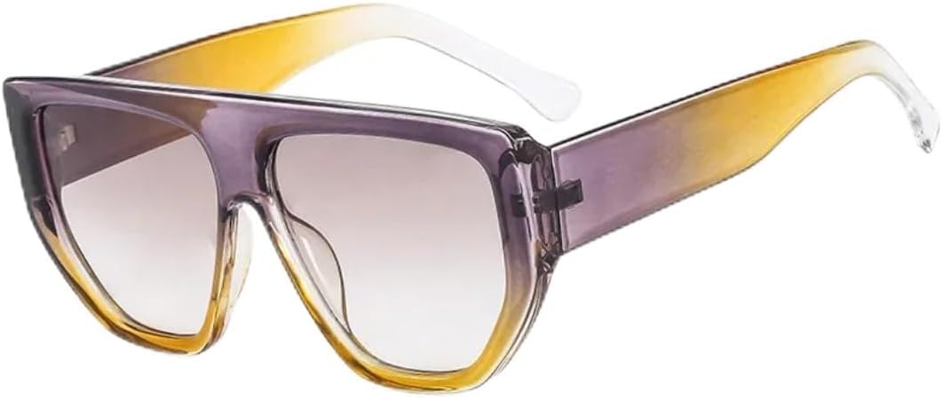 Солнцезащитные очки с защитой UV400 | Большой размер, черный градиентный цвет | для женщин и мужчин, для занятий спортом на открытом воздухе и вождения DSVIGF, Purple Yellow
Солнцезащитные очки с защитой UV400 | Большой размер, черный градиентный цвет | для женщин и мужчин, для занятий спортом на открытом воздухе и вождения DSVIGF, Purple Yellow