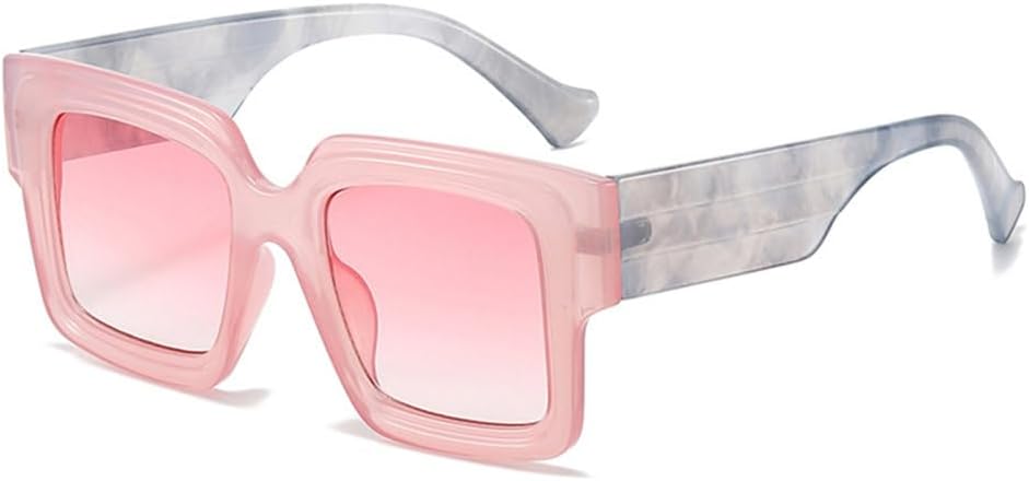 MUTYNE Большие квадратные двухцветные женские модные солнцезащитные очки в стиле ретро с градиентом, защита от УФ-излучения UV400, модные мужские солнцезащитные очки, Pink Pink Gradient
MUTYNE Большие квадратные двухцветные женские модные солнцезащитные очки в стиле ретро с градиентом, защита от УФ-излучения UV400, модные мужские солнцезащитные очки, Pink Pink Gradient