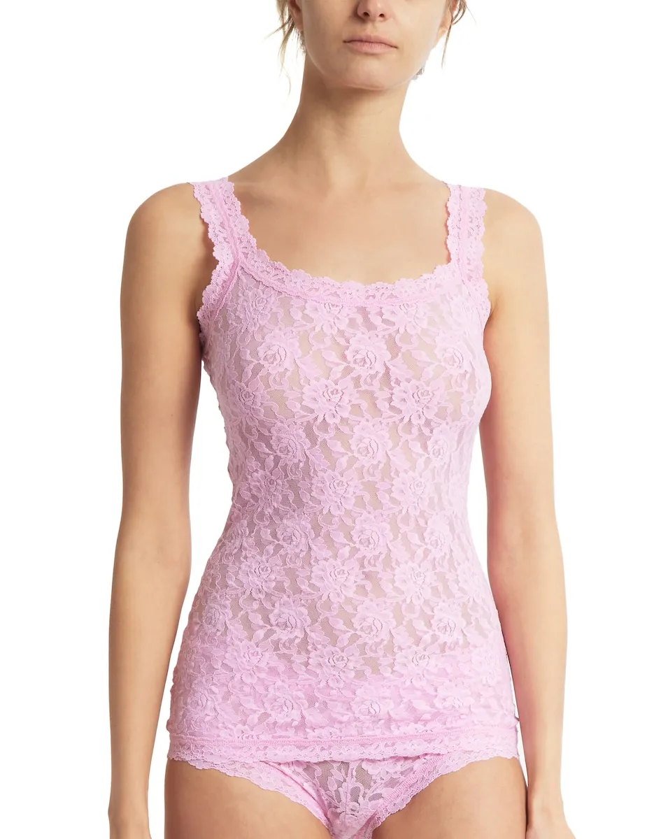 Женская майка на широких бретелях с кружевом Hanky Panky, пастельно-розовый
Женская майка на широких бретелях с кружевом Hanky Panky, пастельно-розовый
