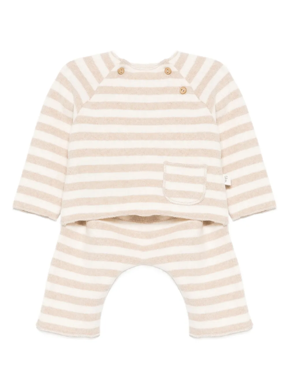 Комплект из полосатых трикотажных брюк TEDDY & MINOU, нейтральный
Комплект из полосатых трикотажных брюк TEDDY & MINOU, нейтральный
