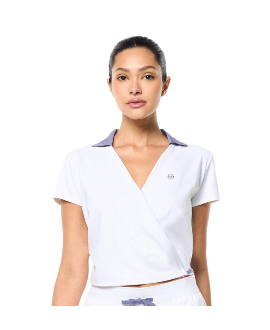 Женская рубашка-поло с агатовой обмоткой Sergio Tacchini, Brilliant white
Женская рубашка-поло с агатовой обмоткой Sergio Tacchini, Brilliant white