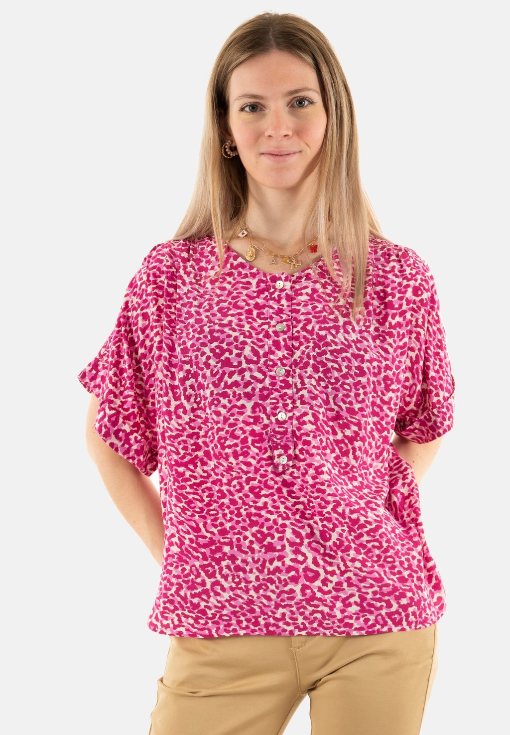 Блуза Le Temps Des Cerises, розовый
Блуза Le Temps Des Cerises, розовый