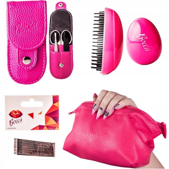 Дорожный набор с косметичкой Bocca Beauty, розовый
Дорожный набор с косметичкой Bocca Beauty, розовый