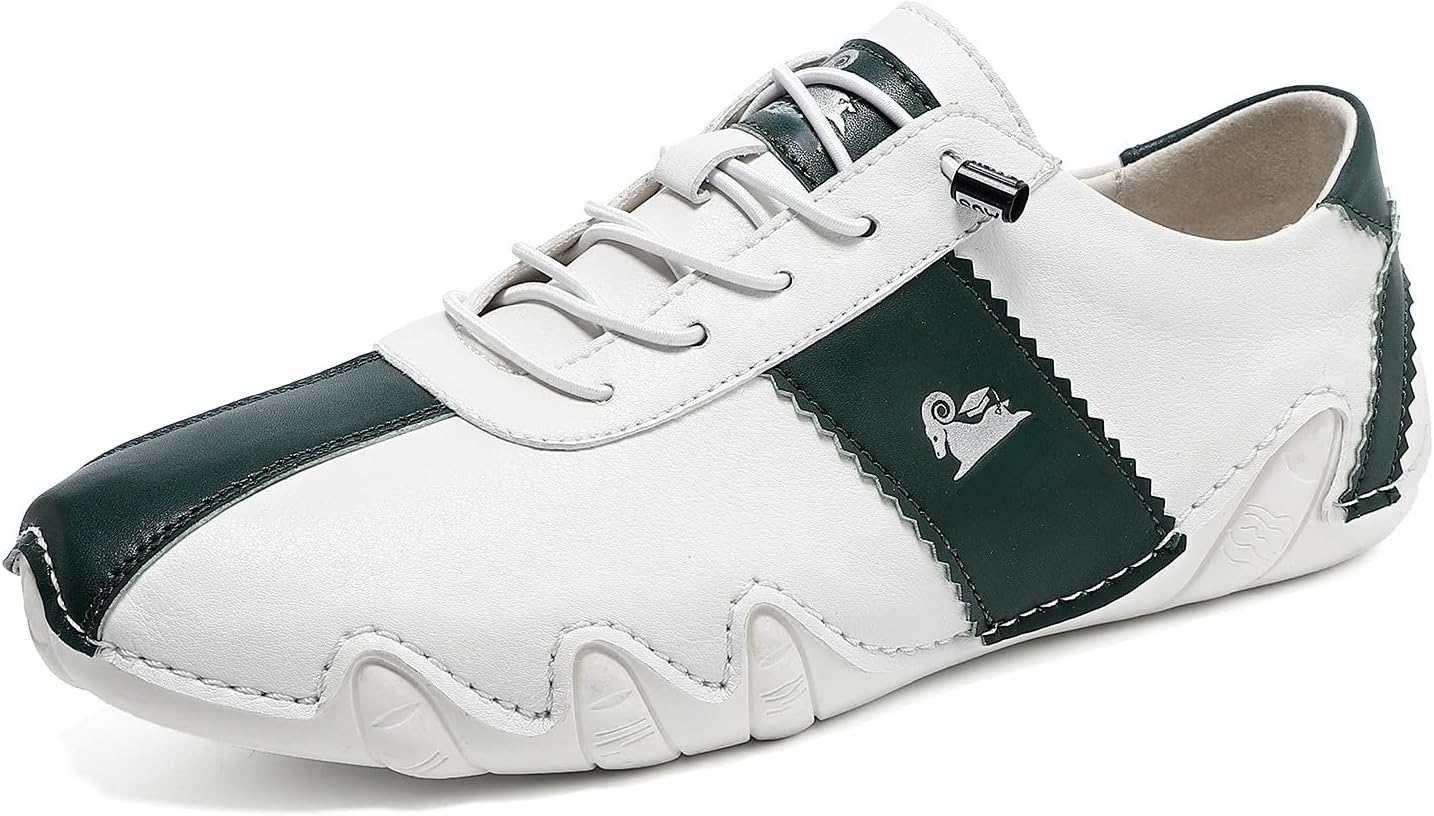 Мужские классические итальянские кожаные кроссовки ручной работы, модные слипоны, низкие, с нескользящей подошвой, удобные легкие повседневные shoes для прогулок и вождения Neuugo, зеленый
Мужские классические итальянские кожаные кроссовки ручной работы, модные слипоны, низкие, с нескользящей подошвой, удобные легкие повседневные shoes для прогулок и вождения Neuugo, зеленый