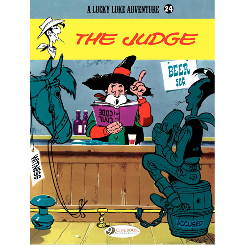 Книга Lucky Luke Vol.24: The Judge (Paperback)
Книга Lucky Luke Vol.24: The Judge (Paperback)