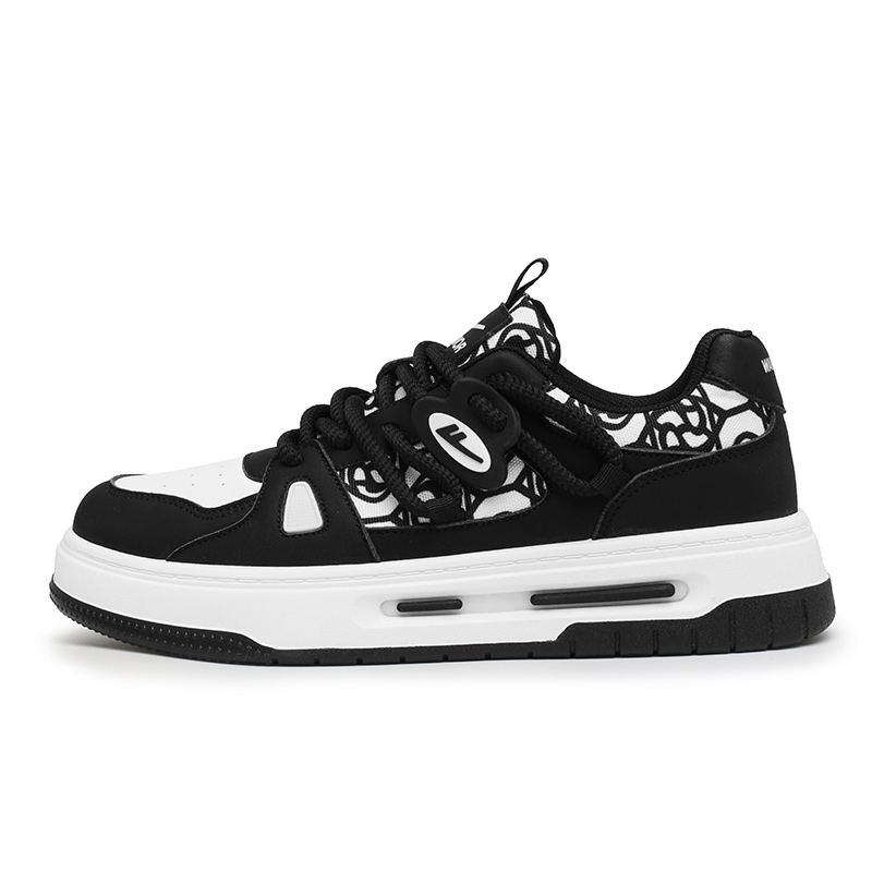 WARRIOR Износостойкие, легкие, дышащие и нескользящие мужские скейтбордские кеды низкие бежево-черные, цвет Beige Black
WARRIOR Износостойкие, легкие, дышащие и нескользящие мужские скейтбордские кеды низкие бежево-черные, цвет Beige Black