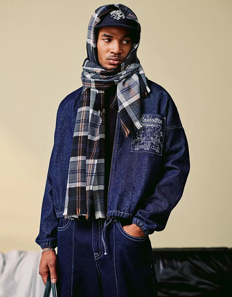 Куртка Харрингтон ASOS DESIGN с вышивкой цвета индиго, Фиолетовый, Куртка Харрингтон ASOS DESIGN с вышивкой цвета индиго
Куртка Харрингтон ASOS DESIGN с вышивкой цвета индиго, Фиолетовый, Куртка Харрингтон ASOS DESIGN с вышивкой цвета индиго