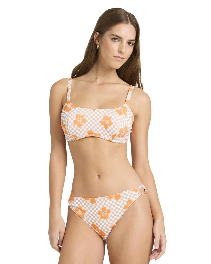 ROXY Верх бикини на косточках MINI HULA коричневый женский
ROXY Верх бикини на косточках MINI HULA коричневый женский