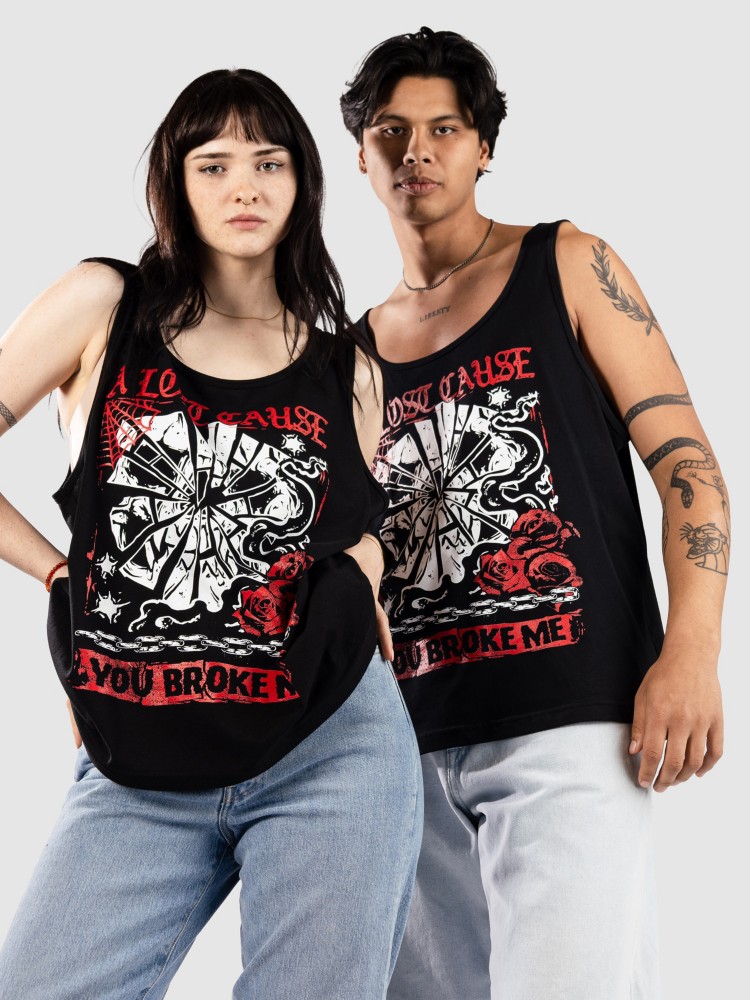 Майка A Lost Cause Broke V2 Tank Top, black
Майка A Lost Cause Broke V2 Tank Top, black