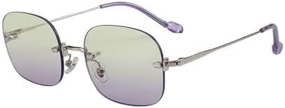 Солнцезащитные очки без оправы 2027 года для женщин, винтажные солнцезащитные очки в стиле ретро, маленькая оправа, женские очки с градиентной защитой UV400 MTZJH, 6
Солнцезащитные очки без оправы 2027 года для женщин, винтажные солнцезащитные очки в стиле ретро, маленькая оправа, женские очки с градиентной защитой UV400 MTZJH, 6