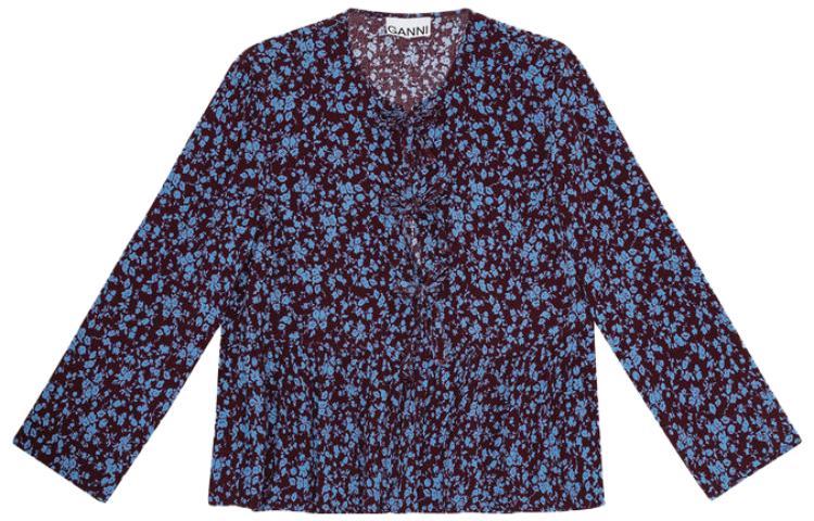 Футболка женская синяя GANNI, Синий, Футболка женская синяя GANNI
Футболка женская синяя GANNI, Синий, Футболка женская синяя GANNI