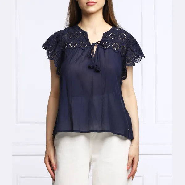 Блузка стандартного кроя Pepe Jeans London, синий
Блузка стандартного кроя Pepe Jeans London, синий