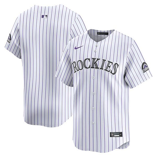 Мужская белая футболка Colorado Rockies Home Limited Nike
Мужская белая футболка Colorado Rockies Home Limited Nike