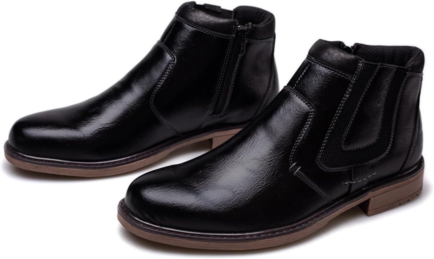 Ботинки-челси Abborora для мужчин из искусственной кожи, повседневные ботинки оксфорды, черный
Ботинки-челси Abborora для мужчин из искусственной кожи, повседневные ботинки оксфорды, черный