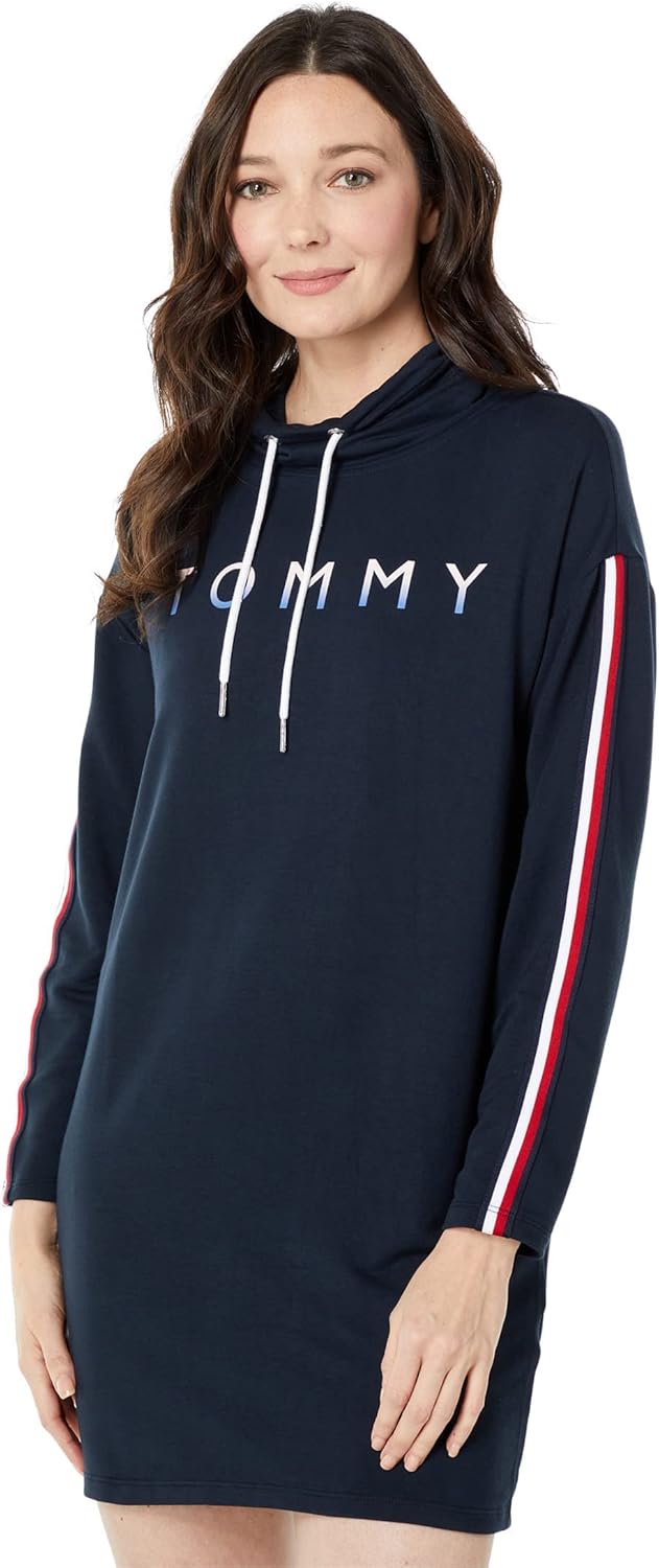 Женское платье с логотипом и воротником-хомутом Tommy Hilfiger, Sky Captain
Женское платье с логотипом и воротником-хомутом Tommy Hilfiger, Sky Captain