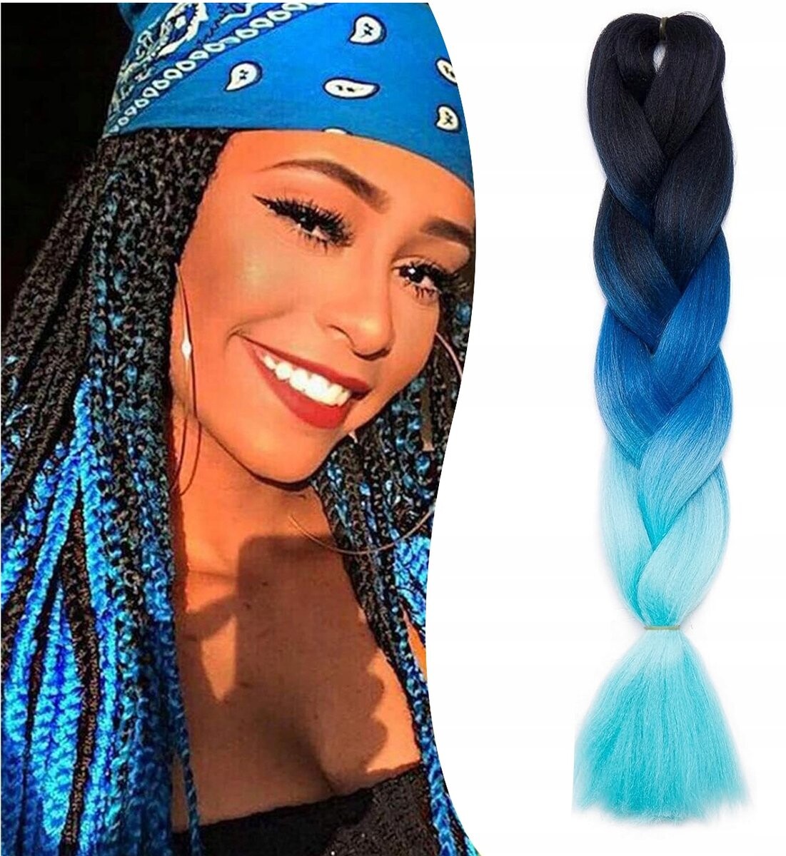 Синтетические пряди волос Ombre Braids 3 цвета Mawe
Синтетические пряди волос Ombre Braids 3 цвета Mawe