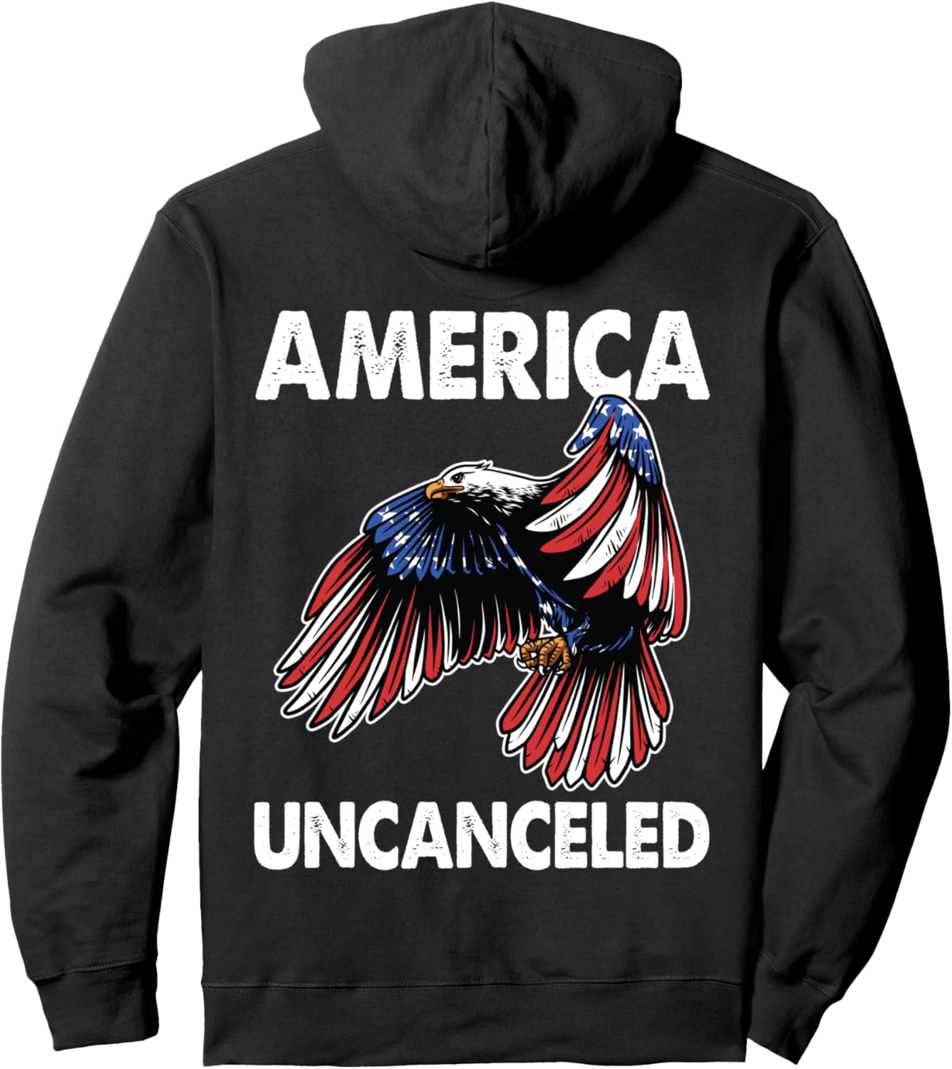 Американская неотмененная патриотическая толстовка с изображением орла American Conservative Political Gifts, черный
Американская неотмененная патриотическая толстовка с изображением орла American Conservative Political Gifts, черный