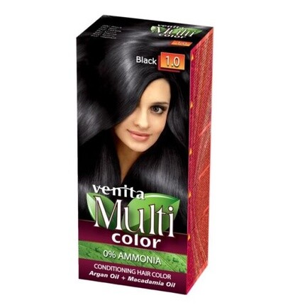 Краска для волос VENITA MultiColor Hair Care 1.0 Черный 100мл
Краска для волос VENITA MultiColor Hair Care 1.0 Черный 100мл