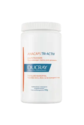 Anacaps Tri-Activ Временное средство от выпадения волос 90 капсул Ducray 
Anacaps Tri-Activ Временное средство от выпадения волос 90 капсул Ducray