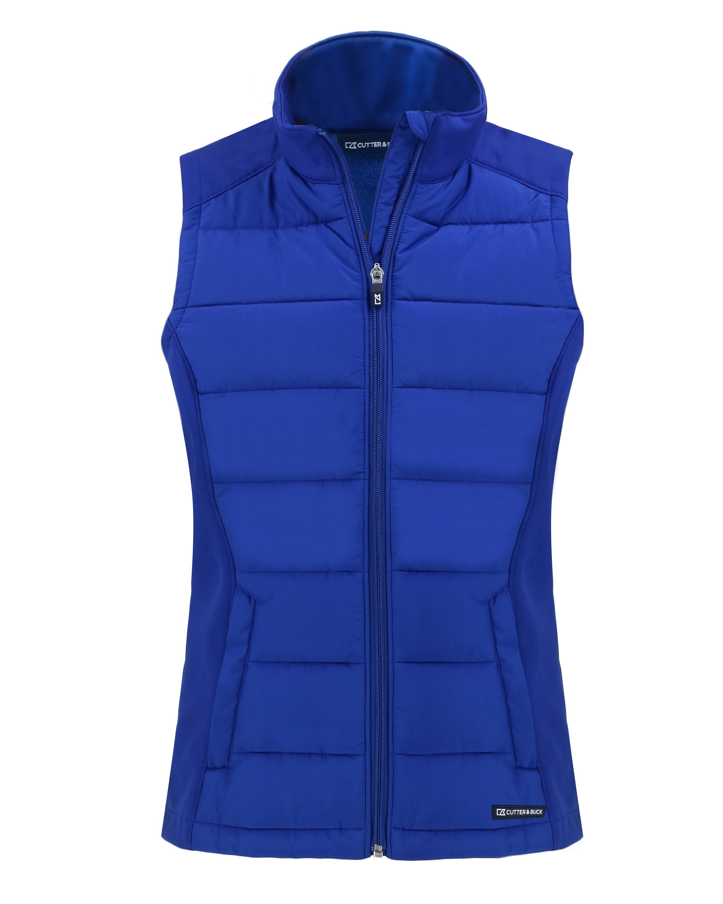 Женский жилет Cutter & Buck Evoke Hybrid Softshell из переработанного материала на молнии, синий
Женский жилет Cutter & Buck Evoke Hybrid Softshell из переработанного материала на молнии, синий